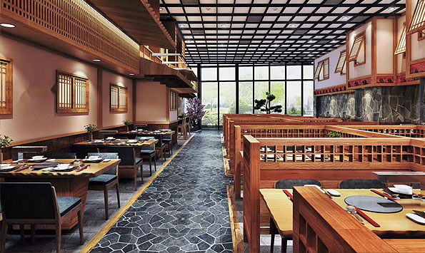 韓式燒烤店裝修，一切都是那么的純凈優(yōu)雅