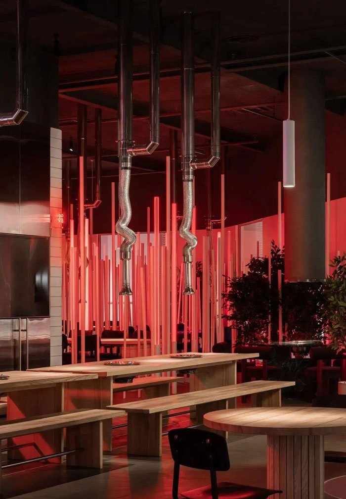 Kim韓國(guó)料理店設(shè)計(jì)風(fēng)格