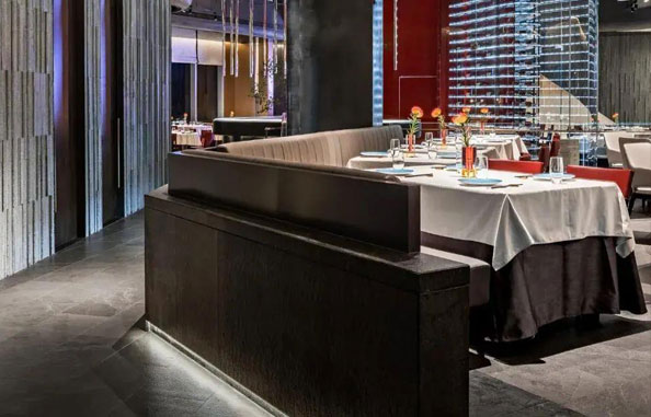 商場餐廳設(shè)計(jì)，摩登有帶煙火氣息的商場餐廳