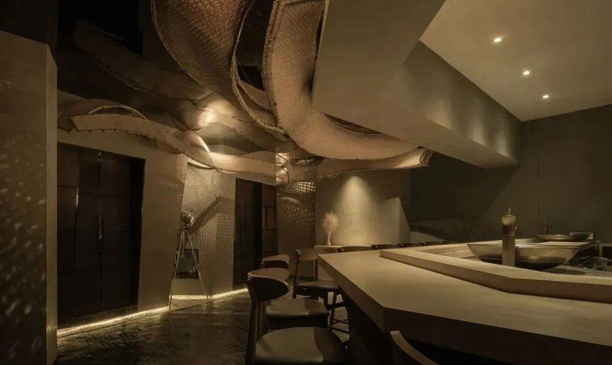 韓式匠心料理餐廳裝修設(shè)計(jì)