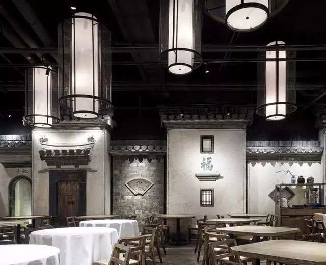 徽福記徽派餐廳設(shè)計