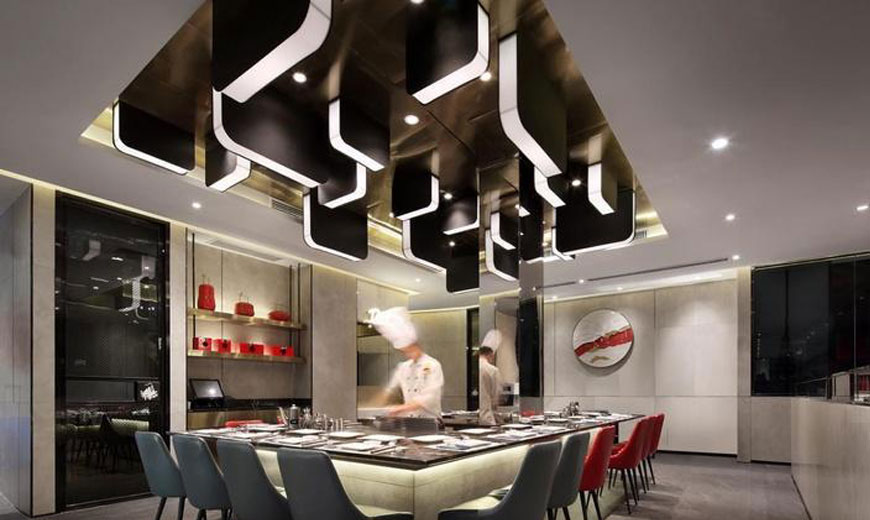 大漁鐵板燒餐廳設(shè)計