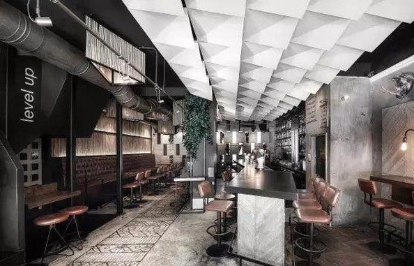 工業(yè)風(fēng)餐廳設(shè)計，狂野放蕩不羈的工業(yè)風(fēng)格餐廳