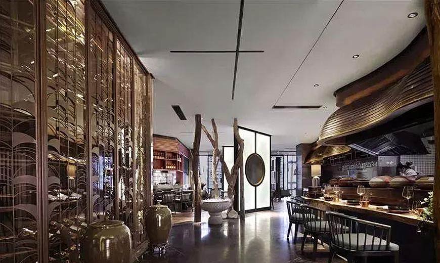 積香居古典風(fēng)格燒烤店設(shè)計(jì)