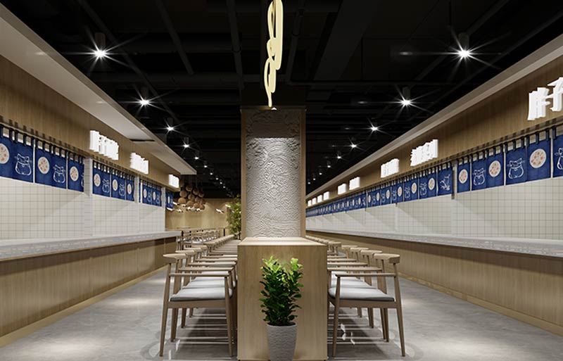 北京青雅美食城餐飲設(shè)計(jì)裝修-4