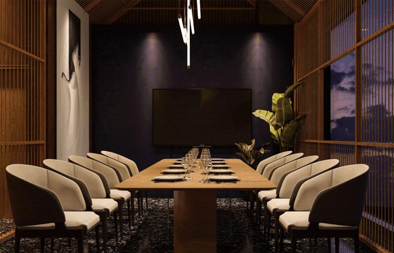 三頭四尾烤鴨中餐廳飯店設(shè)計風(fēng)格