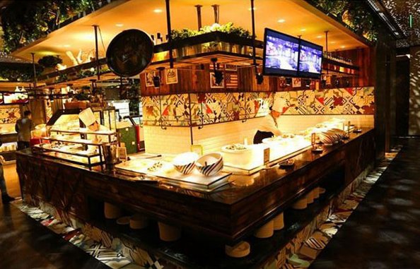 特色自助火鍋店裝修設(shè)計(jì)，好的味道需要品