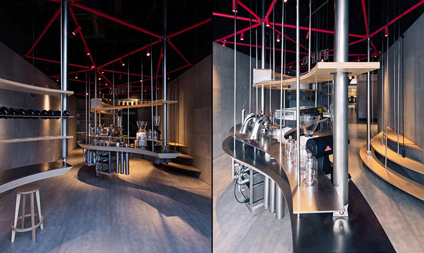 Uniuni咖啡廳的設(shè)計(jì)理念