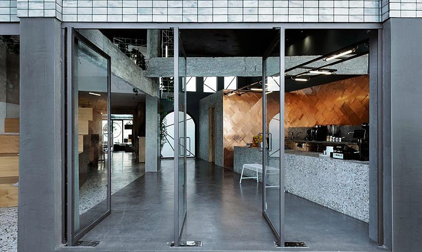 Black drop咖啡廳的設(shè)計(jì)理念