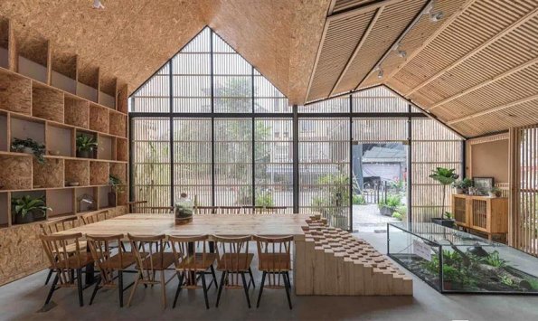 開放式咖啡廳設(shè)計(jì)，尋充盈內(nèi)心的那份自由