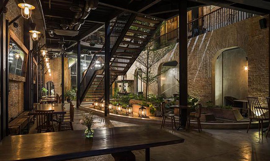 Z&MO CAFE.BAR墨吧復(fù)古咖啡廳設(shè)計