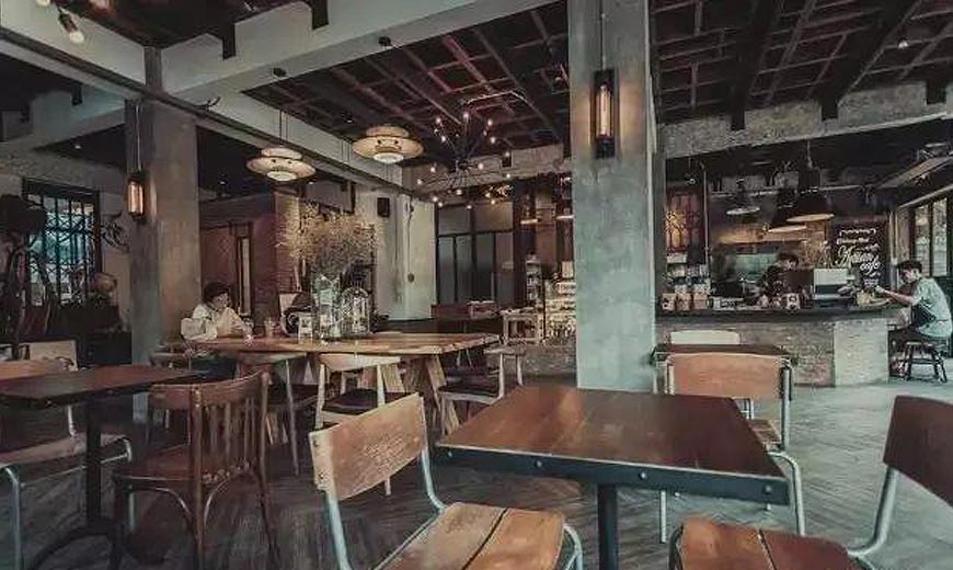 T.COFFEE景上木場復(fù)古咖啡廳設(shè)計