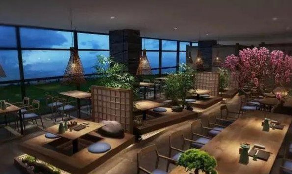 日式餐廳設(shè)計的優(yōu)雅，置身禪意遇寧靜