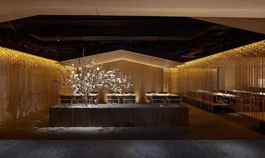 菊水亭日式餐廳設(shè)計